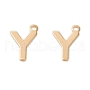 201 Stainless Steel Charms STAS-C021-06G-Y-1