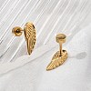 304 Stainless Steel Stud Earrings EJEW-G423-02G-1