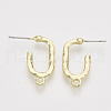 Alloy Stud Earring Findings PALLOY-S121-129-2