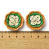 Fried Chip Doughnut Theme Opaque Resin Imitation Food Decoden Cabochons RESI-S392-02A-3