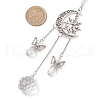 Moon Sun Alloy Pendant Decorations HJEW-JM01974-3