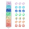 658Pcs 7 Colors Handmade Polymer Clay Beads CLAY-YW0001-78-1