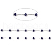 Glass Round Beaded Chains CHS-B003-04D-2