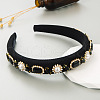 Baroque Glass Rhinestone Pearl Cloth Hair Bands PW23030364595-1