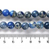 Dyed Natural Regalite/Imperial Jasper/Sea Sediment Jasper Beads Strands G-B124-C01-05-5