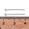 Anti-Tarnish Rhodium Plated 925 Sterling Silver Ball Head Pins STER-M117-05A-P-3