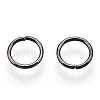 Iron Open Jump Rings IFIN-T019-6mm-B-1