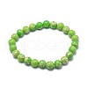 Synthetic Regalite Bead Stretch Bracelets BJEW-K212-A-027-1-1