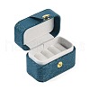 Imitation Leather Ring Organizer Storage Cases CON-G023-11-4