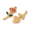 304 Stainless Steel Enamel Pendants STAS-U057-26G-2