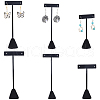 SUNNYCLUE 6Pcs 3 Styles T Shaped Alloy Earring Display Stand EDIS-SC0001-05-1