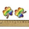 St. Patrick's Day Themes Printed Wood Pendants WOOD-V002-02D-3