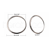 201 Stainless Steel Linking Rings STAS-F192-001P-03-2