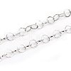 Non-Tarnish 3.28 Feet 304 Stainless Steel Cable Chains X-CHS-L001-95-5mm-1