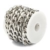 Tarnish Resistant 304 Stainless Steel Cuban Link Chains STAS-B020-07P-3