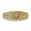 Viking Knot Alloy Retro Hair Barrettes AJEW-K048-11AG-1