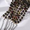 Natural Dragon Blood Beaded Bracelets for Women G-P563-07P-08-3