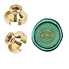 Wax Seal Brass Stamp Head AJEW-WH0209-660-1