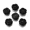 Natural Black Onyx Carved Pendants G-S390-03B-1