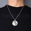 201 Stainless Steel Pendant Necklaces for Man NJEW-Q336-04B-P-3