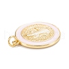 Brass Enamel Pendants KK-G399-03-4