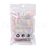 100Pcs Handmade Polymer Clay Fruit Theme Beads CLAY-YW0001-10-9