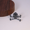 Alloy Skull Finger Rings GU8744-1