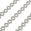 304 Stainless Steel Flower Link Chains CHS-A016-57P-A-1