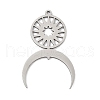 304 Stainless Steel Pendants STAS-S174-29P-1