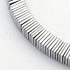 Electroplate Non-magnetic Synthetic Hematite Beads Strands G-J224-08-1