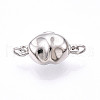 925 Sterling Silver Box Clasps STER-T007-136P-1