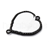 Double-faced Glass Mirror Connector Charms FIND-Z073-01EB-02-2