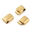 Ion Plating(IP) 316 Surgical Stainless Steel Magnetic Clasps with Glue-in Ends STAS-F269-04G-2