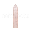 Point Tower Natural Rose Quartz Home Display Decoration PW-WG24364-02-1