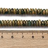 Natural Verdite Stone Beads Strands G-L624-H08-6x2mm-5