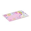 Rectangle Paper Reward Incentive Card DIY-K043-03-04-3