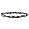 4MM Non-magnetic Hematite Stretch Bracelets RP2095-6-1