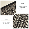 10 Yards Polyester Tassel Ribbon OCOR-WH0078-133-4