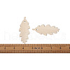Undyed Wooden Big Pendant X-WOOD-TA0002-20-6
