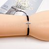 Alloy Cross Link Bracelets for Men Women WGE4022-08-1