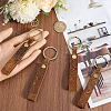 Leather Keychain KEYC-WH20002-05B-01-3