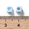Opaque Acrylic Beads OACR-D301-06C-3