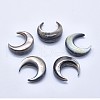Natural Black Lip Shell Cabochons X-SSHEL-P015-80B-20mm-1