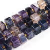 Natural Fluorite Beads Strands G-T140-24-4