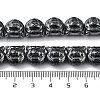 Synthetic Non-Magnetic Hematite Beads Strands G-H303-B08-4