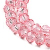 Transparent Baking Paint Glass Beads Strands X1-DGLA-A034-T6mm-D08-3