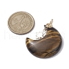 Natural & Synthetic Mixed Gemstone Pendants PALLOY-JF02558-2