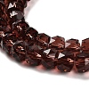 Transparent Glass Beads Strands EGLA-K071-01M-3