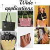 SUPERFINDINGS 4Sets 2 Colors PU Leather Bag Handles FIND-FH0004-14B-6