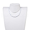 Glass Seed Beaded Necklaces NJEW-JN02596-5